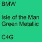 Preview: BMW, Isle of the Man Green Metallic, C4G.